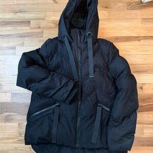 Saint &‎ Sinner Womens Puffer Coat Jacket Black